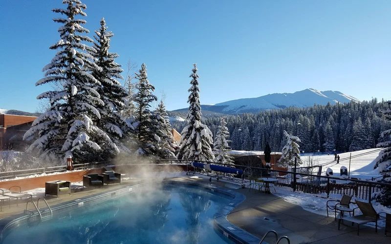 Beaver Run Resort at the Peak 9 base with its own SuperChair, ski-in ski-out lodging in Breckenridge, Colorado